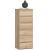 Comoda cu 6 sertare, PAL laminat 16 mm, 40x35x109 cm, stejar sonoma