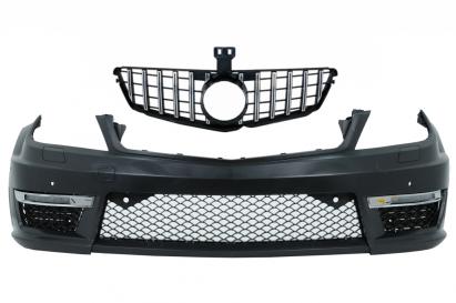 Bara fata Mercedes C-Class W204 Facelift 2012-2015 cu grila C63 Design