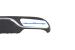 Difuzor bara spate Mercedes E-Class W213/S213 2016-2019 E63 Design crom