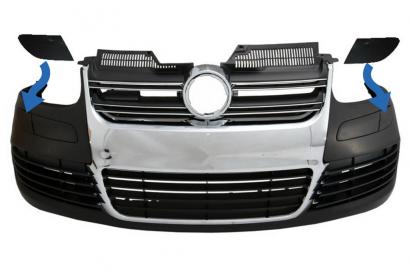 Capace Spalatoare Faruri Bara fata  VW Golf MK5 V 5 (2003-2007) R32 Look