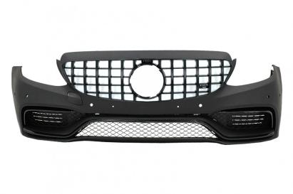 Bara fata Mercedes C-Class W205 S205 C205 A205 cu grila GT-R C63 Design