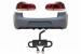 Bara spate VW Golf 6 VI R20 Look cu evacuare si stopuri Full LED, 2008-2013