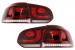 Bara spate VW Golf 6 VI R20 Look cu stopuri Full LED dinamice