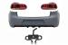 Bara spate R20 Look cu evacuare si stopuri Full LED pentru VW Golf 6 VI