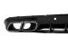 Difuzor bara spate Mercedes C-Class C205 A205 C63S Silver Tips