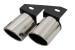 Ornamente evacuare Audi A4 B8/B9 2009+ design S4 Quad din inox