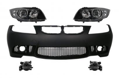 Bara fata M3 Design cu faruri negre pentru BMW Seria 3 E90 E91 2005-2008
