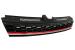 Grila centrala VW Golf 7.5 Facelift GTI Look rosu/crom, negru lucios
