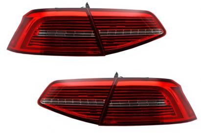 Stopuri LED VW Passat B8 3G (2015-2019) Sedan Matrix R line cu semnal dinamic
