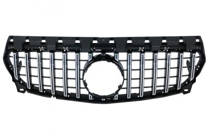 Grilă centrală Mercedes CLA W117 Facelift Panamericana negru crom