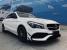 Prelungiri bara fata si spate Mercedes CLA W117 Facelift CLA45 negru lucios
