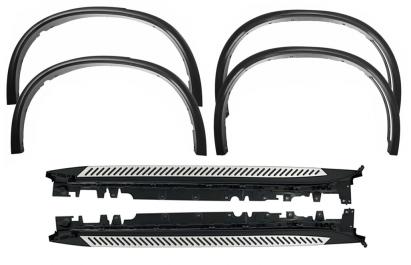 Prelungiri aripi BMW X5 F15 2014-2018 M Design cu praguri laterale