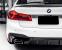 Difuzor bara spate BMW Seria 5 G30 G31 2017+ M5 Design negru lucios