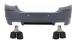 Bara spate BMW Seria 5 F10 2011-2017 M5 Design cu ornamente carbon