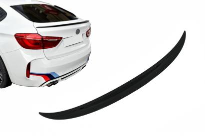 Eleron portbagaj BMW X6 F16 2015-2019 negru lucios, aspect sport