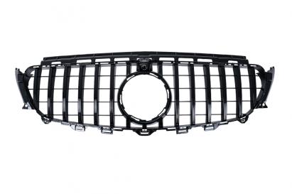 Grila centrala Mercedes E-Class W213/S213/C238/A238 Panamericana neagra cu camera 360