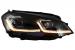 Kit Exterior Complet VW Golf VII 7 (2012-2017) cu Faruri LED Semnal Dinamic R-line Look