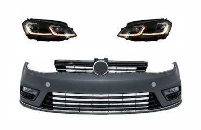 Bara fata VW Golf 7 R-Line Look cu faruri LED si semnal dinamic