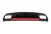 Difuzor bara spate Mercedes A-Class W176 Facelift A45 Design cu ornamente negre