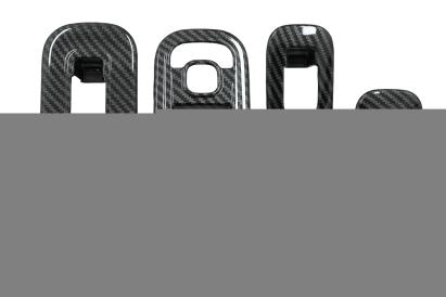 Ornamente interior Butoane Geamuri Mercedes A-Class W177 V177 (2018-Up) Carbon LHD