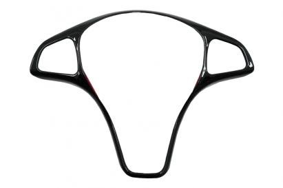 Ornament Volan Mercedes C Class W205 S205 (2014-2017) E-Class W213 (2016-2017) GLC-Class X253 (2016-2017) Negru Lucios