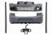 Kit exterior VW Golf 6 R20 Look cu sistem evacuare, 2008-2013