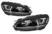 Pachet exterior VW Golf 6 R20 Look cu faruri LED si stopuri dinamice