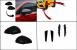 Kit Ornamente bara fata flapsuri si Capace Oglinzi Mercedes A-Class W177 V177 (04.2018-2022) A35 Design Negru