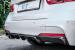 Prelungire bara fata si difuzor spate BMW Seria 3 F30 F31 carbon