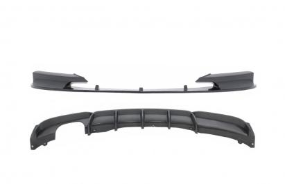 Prelungire bara fata si difuzor spate BMW Seria 3 F30 F31 carbon
