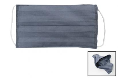 Pachet 5 masti de protectie gri cu pliuri din bumbac 100% + 5 Filtre PPS de 330