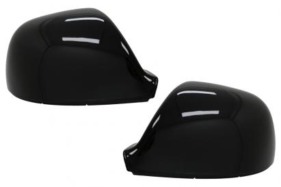 Capace oglinzi VW Amarok, Transporter T5/T6, Multivan negru lucios