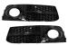 Grile laterale bara fata Audi A4 B8 8K 2007-2011 S4 Design negru lucios