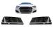 Grile laterale Audi A4 B9 Sedan Avant 2016-2018 RS4 Silver Edition