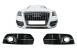 Grile laterale Audi Q5 8R SUV RS Design, negru lucios cu insertii chrome