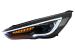 RHD Faruri LED DRL Ford Focus III Mk3 Facelift (2015-2017) Bi-Xenon Design Semnalizare Dinamica