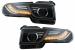 Faruri LED cu Semnal Dinamic si Grila Centrala compatibile cu Toyota FJ Cruiser XJ10 (2007-2015)