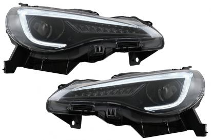 Faruri LED compatibile cu Toyota 86 (2012-2019) Subaru BRZ (2012-2018) Scion FR-S (2013-2016) cu Semnal Dinamic