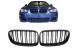 Grile Centrale BMW Seria 3 E92 E93 Coupe Convertible PreLCI (2006-2009) Double Stripe M-Package Sport Design