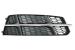 Grile laterale Audi A6 C7 4G S Line Facelift 2015-2018, negru crom