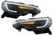 Faruri si Stopuri LED compatibile cu Toyota 86 (2012-2019) Subaru BRZ (2012-2018) Scion FR-S (2013-2016) cu Semnal Dinamic