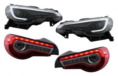 Faruri si Stopuri LED compatibile cu Toyota 86 (2012-2019) Subaru BRZ (2012-2018) Scion FR-S (2013-2016) cu Semnal Dinamic