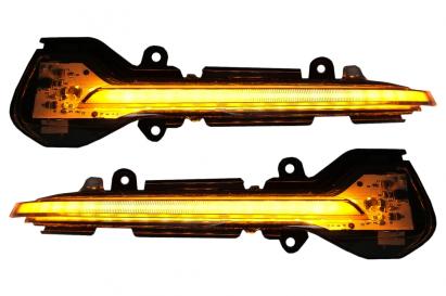 Indicator Dinamic Full LED pentru Oglinda Osram LEDriving DMI Seat Leon 5F (2012-) Ibiza KJ (2018-) Arona KJ (2018-) Negru