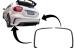 Ornamente Bara Spate Flapsuri Mercedes A-Class W176 (2012-2018) Negru Lucios