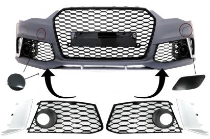 Accesorii Bara Fata Audi A6 C7 4G Facelift (2011-2018) RS6 Design