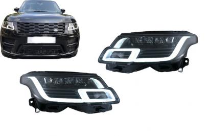 Faruri Full LED pentru Range Rover IV Vogue L405 2013-2017, conversie 2018-up