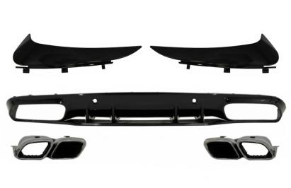 Difuzor bara spate cu flapsuri Mercedes C-Class C205 A205 C63S Design