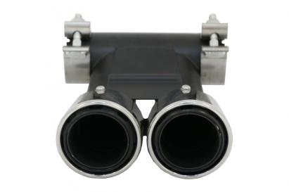 Ornament Evacuare Porsche 718 Cayman Boxster 982 (2016-) Crom