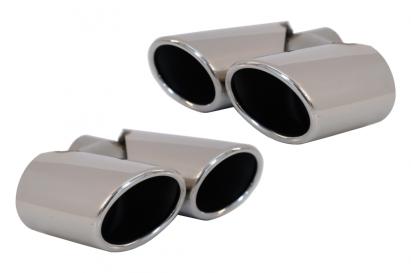 Ornamente tobe Audi Q5 8R 2008-2016 SQ5 Design crom set 2 piese