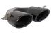 Ornamente pentru sistemul de evacuare Mercedes A-Class W177 CLA II X118 C118 GLA SUV H247 GLB SUV X247 35 AMG / 45 AMG (2018-) 45S Design Negru